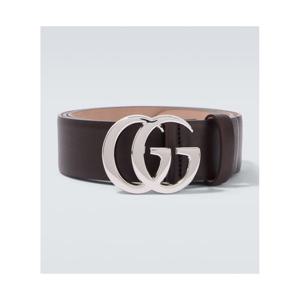 구찌 Flat Marmont 레더 벨트  P01151226