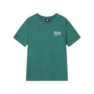 [엔비에이]MARIOORL 원포인트 레터 반팔 티셔츠(N252TS024P)  GREEN