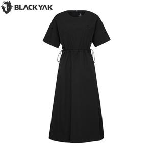 블랙야크 스트링 A라인 여성 에어로프레쉬K 반팔 원피스2 1BYOPMV501BK