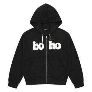 [에꼴리에]여아용 세미크롭 볼륨 후드 점퍼 25C0751 BK