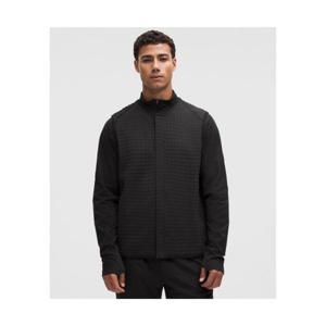 룰루레몬 LULULEMON 3D 와플 니트 자카드 베스트 BLK LM3FYES-4780 361955
