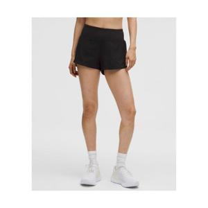룰루레몬 LULULEMON 스피드 업 하이라이즈 쇼츠 2.5inch *업데이트 BLK LW7DEMS-0001 362206