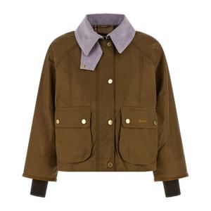 바버 비드넬 왁스드 코튼 크롭 재킷 LWX1403LWX SN31
