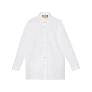 23FW 구찌 Relaxed  오버사이즈 design is the main element of this 셔츠 by 구찌 759790ZAOXQ9000 TP571749618