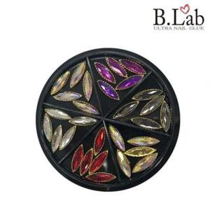 네일파츠 뷰랩 대용량 원반세트 큐빅 파츠 스톤 립스컬러골드