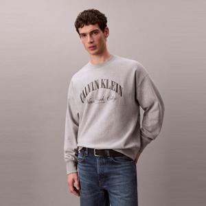 CK진  남성 프리미엄 테리 캘빈 크루넥 스웻셔츠(4RF244G)