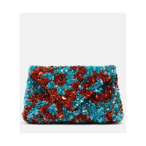 드리스반노튼 임벨리시드 새틴 클러치 P01136728