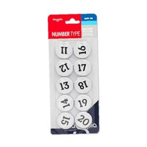 마그피아 숫자 자석홀더 MMN-100 11~20/35mm 판(1개입)