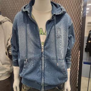 체이스컬트 HC03 데님 라이크 후드 집업 FARK4331B0N