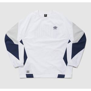 엄브로 팝러쉬 컬러블럭 피스테 BB UQ121CWT33 WHT0 YOR0