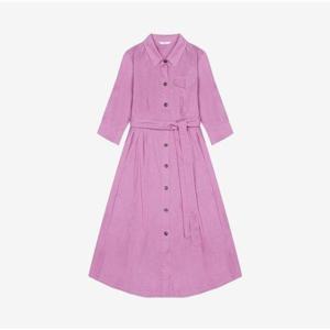 [씨]핀턱 벨티드 롱 셔츠 원피스 SKOAD2509