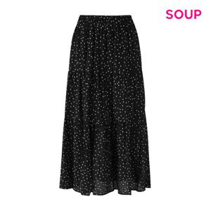 [숲]살랑 A라인 도트 롱 스커트 S62SR04