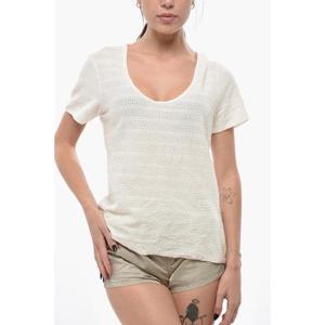 랙앤본 반팔 티셔츠 WAC24PT036DF36 IVORY White