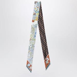 펜디 머플러 스카프 FXT011B01U Light blue