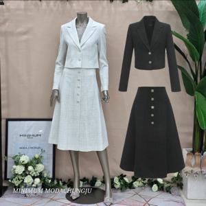 [미니멈]MD 자켓 스커트 셋트  MD  MYBAWJ4340S4340 M_CJ