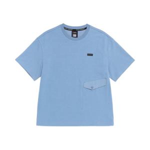 [내셔널지오그래픽키즈]K262UTS830 어드벤처 피그먼트 반팔 티셔츠-1 STONE BLUE