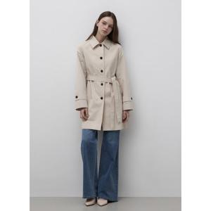 [잇미샤][잇미샤] 레글런 슬리브 하프 트렌치(ITQ2YBY960)_DG