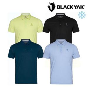 남성 여름 냉감 기능성 반팔티 아이스넥 카라 반팔티 1BYKTMV003 GD