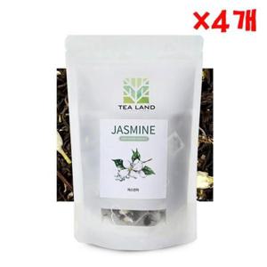 자스민티백 쟈스민 20티백 X 자스민차 쟈스민티 허브차 티백 4개