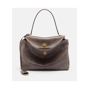 발렌시아가 Rodeo 미디엄 레더 탑 핸들 백 P01158198