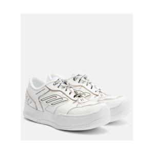 발렌시아가 Hamptons 레더 플랫폼 스니커즈 P01174523