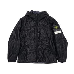 25FW 스톤아일랜드 남성 런 프루프 나일론 메쉬 TC 리버시블 자켓 블랙 4100087 S0032 V0029