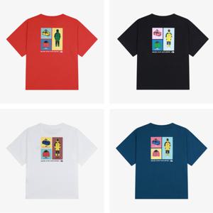 노스페이스키즈 키즈 엠블럼 아카이브 반팔 티 NT7US08