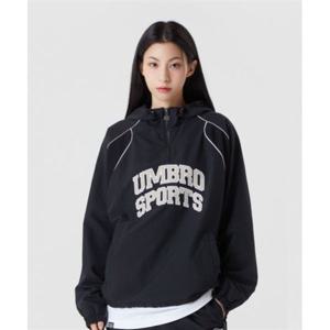 엄브로 UMBRO 엔지니어드 레터링 후드 아노락 블랙(UQ121CWT24) UQ121CWT24_BLK0 372449