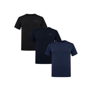 아이더 POP 3PACK 남성 반팔 라운드 티셔츠_Black DMM26295Z1 322608