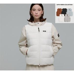 내셔널지오그래픽 N244WDV020 여성 헤론 U넥 경량 구스 다운 베스트 393847