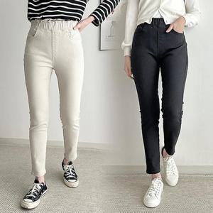 [강물처럼]위쉬몰 LO 베이직면스키니팬츠109(Q852H410) 빅사이즈