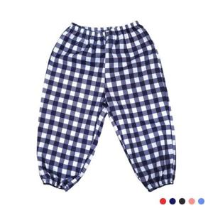 앞치마 유아동 어린이 우비 레인 비옷 방수바지-체크