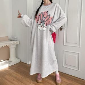 [강물처럼]아이우먼 보스캐릭터오버핏원피스 NMQ429M412 빅사이