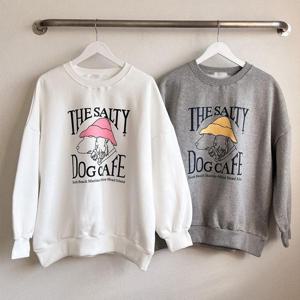 [강물처럼]빅사이즈캐릭터티 K731L412 강아지기모면맨투맨티 KD