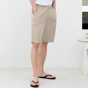 린넨바지 GAA PTU 커플남자린넨여름5부바지 L500M