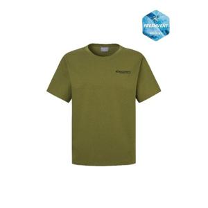 디스커버리반팔티 AQS DXRS7E053-OLS 프레시벤트 워싱 빅 써클 그래픽 반팔티