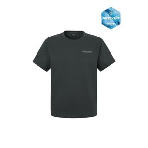 디스커버리반팔티 AQS DXRS8B053-DGS 프레시벤트 박스 등고선 반팔티셔츠