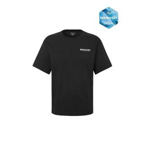 디스커버리반팔티 AQS DXRS8O053-BKS 프레시벤트 워싱 아웃도어 프레임 그래픽 반팔티셔츠