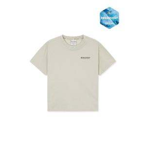 디스커버리키즈반팔티 AQS DKRS62053-NBD 키즈 프레시벤트 에센셜 스몰로고 반팔티셔츠