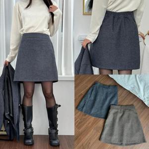 [강물처럼]위쉬몰 LT 링링에이울미니스커트(T494H412) 빅사이즈