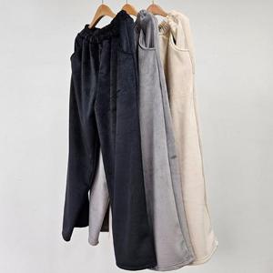 [강물처럼]빅사이즈겨울바지 T468L412 포근융기모골지통팬츠 NR