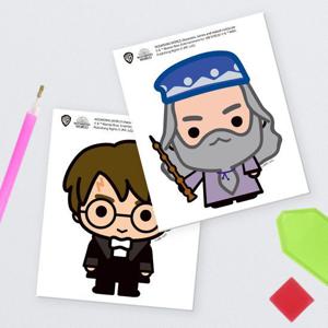 [하비스]DIY 보석십자수 데코 스티커 해리포터와 덤블도어 10x12