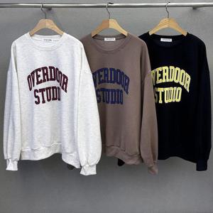 [강물처럼]빅사이즈티 X255L602 오버영문박시맨투맨 SE (4627138