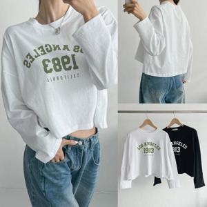 [강물처럼]위쉬몰 NS 로스팔삼크롭티셔츠(X277H602) 빅사이즈 (4