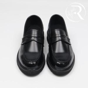 [디자이어로즈][디자이어로즈] 남자 블랙로퍼 가죽로퍼 키높이로