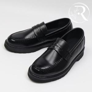 [디자이어로즈][디자이어로즈] 남자 대학생로퍼 블랙 키높이로퍼