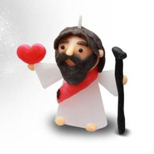 [데코] 이야코 성경나라 예수님양초 12개-38907