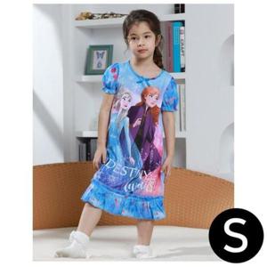 [생활] 한중 엘사2 반팔 실내복 블루 S