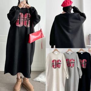 [강물처럼]위쉬몰 MA 넘버체크기모롱원피스(T566H412) 빅사이즈