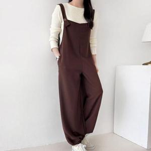 [강물처럼]아이우먼 민무늬조거핏점프슈트 ARX149M601 빅사이즈